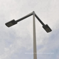 Single arm double arm 10 meters steel square street light pole price road lamp post